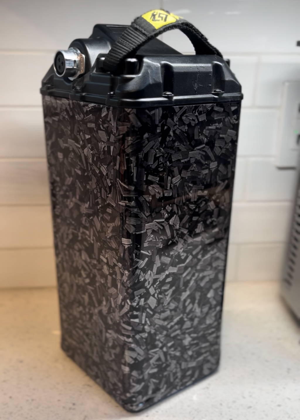 Forged Carbon FIber Surron Battery Wrap