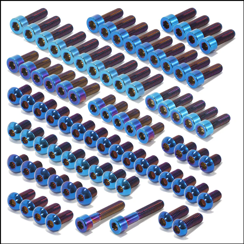 Full talaria XXX Titanium Bolt Kit