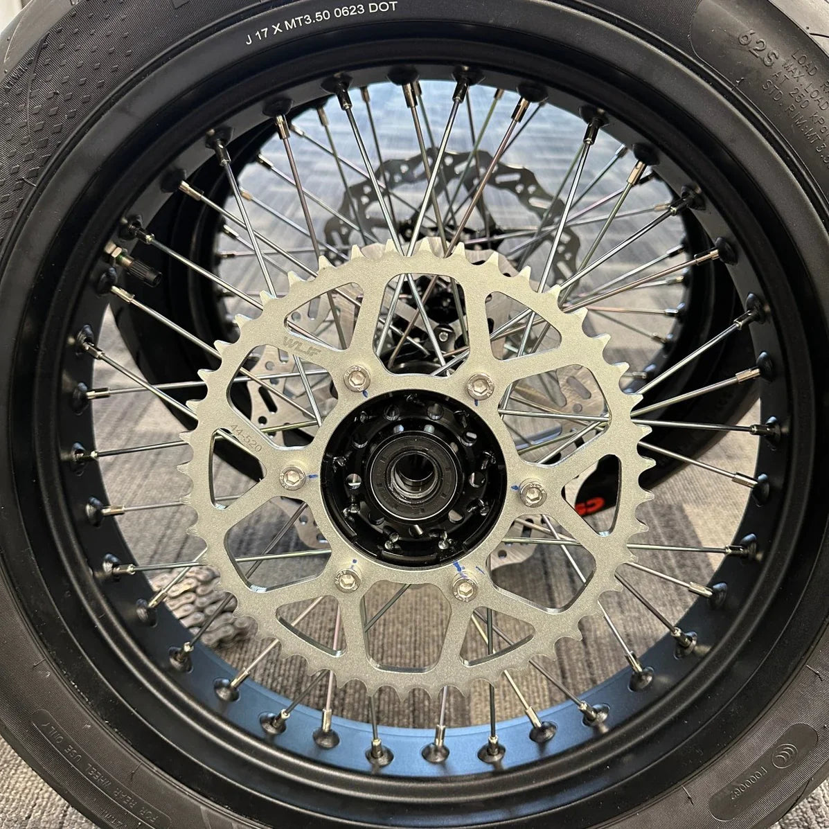 Ultra Bee Supermoto Wheel Set